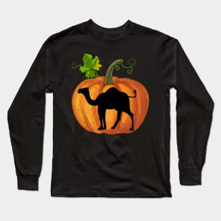 Camel in pumpkin Long Sleeve T-Shirt